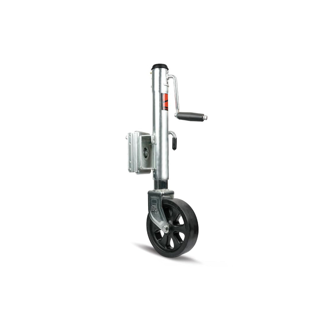Boat Jack with Wheel, Swivel Mount, 8" Poly Wheel, 1500lb Capacity M24107