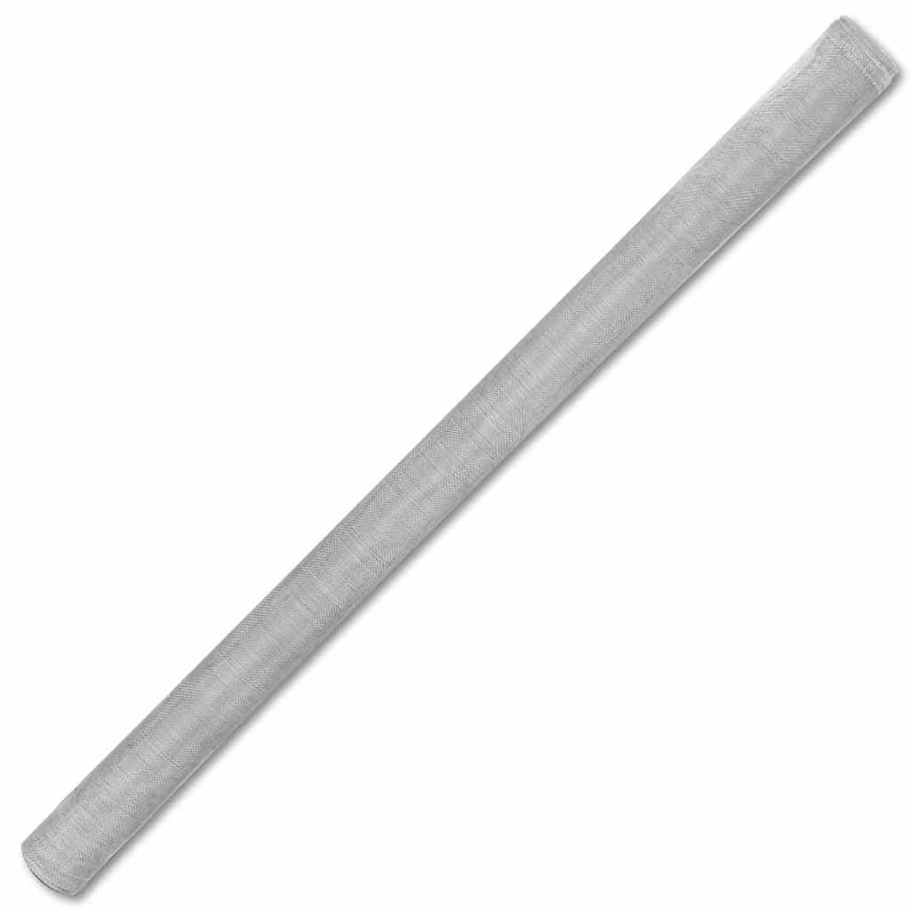 Aluminum Mesh Screen 39.4x196.9 Inches Silver U21872