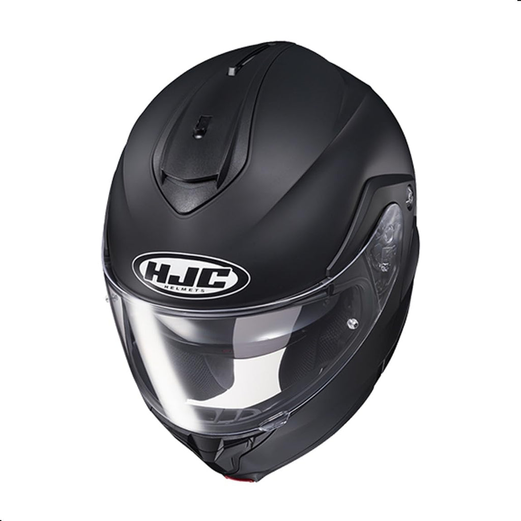 Solid Modular Motorcycle Helmet with Pinlock Shield DOT Approved Semi Flat Black X-Large S334
