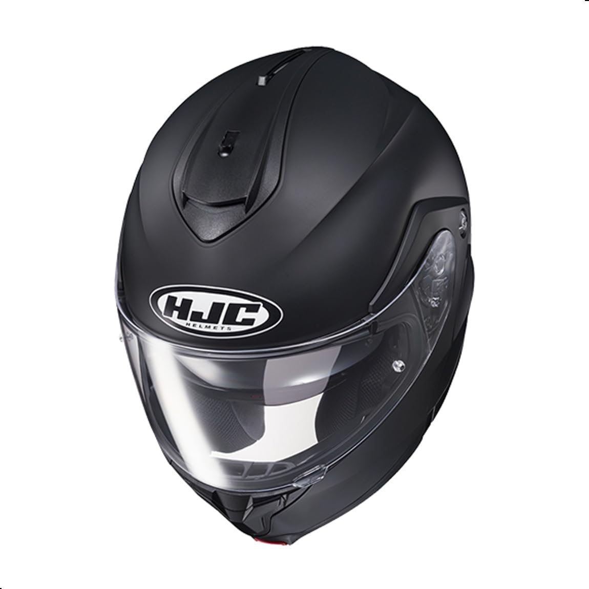 Solid Modular Motorcycle Helmet with Pinlock Shield DOT Approved Semi Flat Black X-Large S334