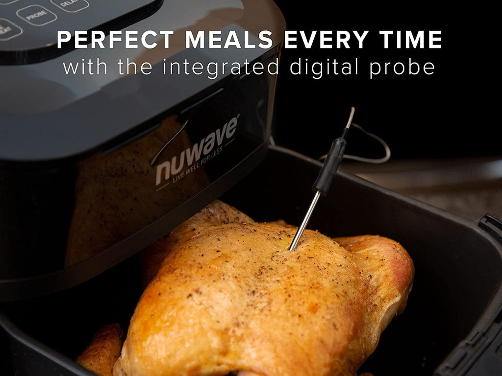 6-Quart Digital Air Fryer with Probe L79503