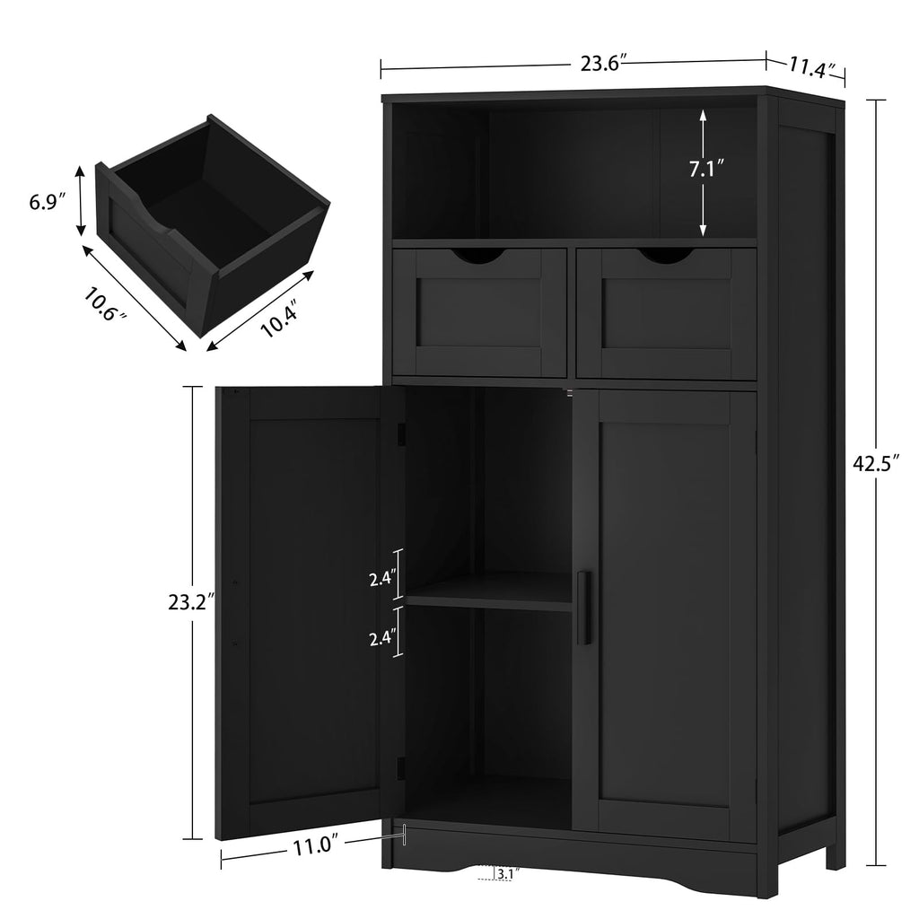 Bathroom Storage Cabinet with 2 Drawers B15974