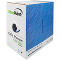 Cat6 Plenum 1000ft Blue Solid Bare Copper Ethernet Cable Q236092