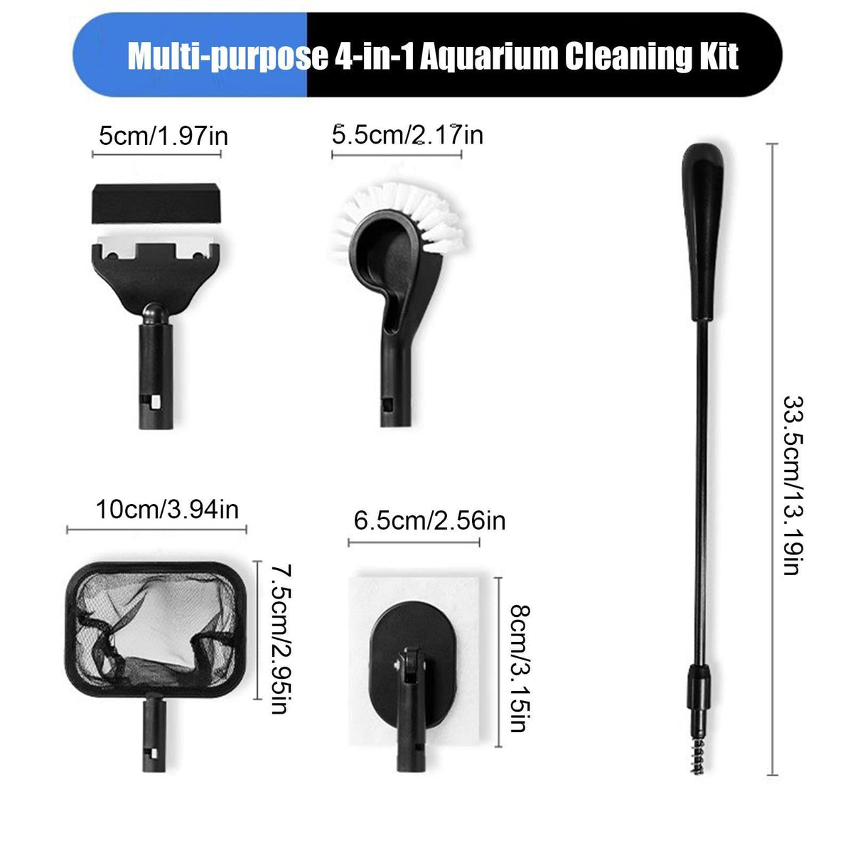 4-in-1 Aquarium Cleaning Kit Y99552