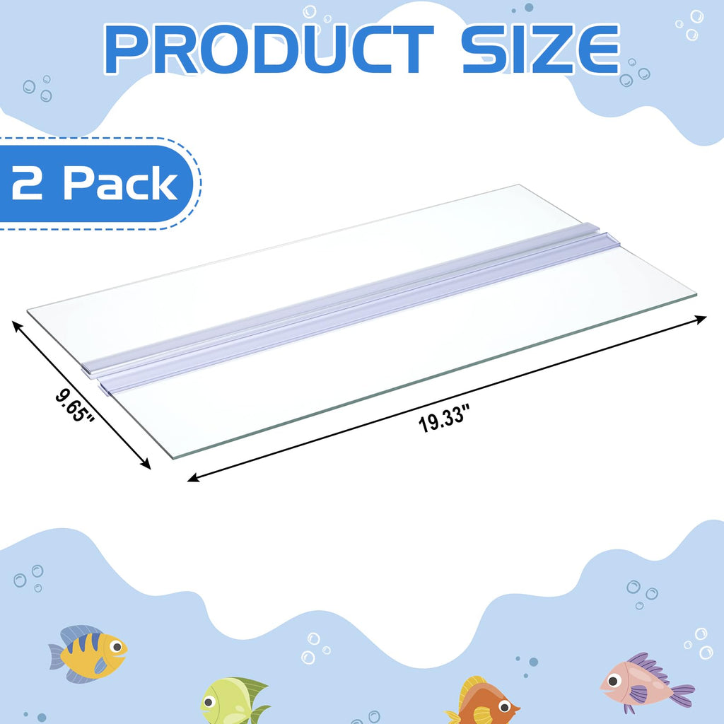Aquarium Glass Canopy 19.33" x 9.65" x 0.12" J8669
