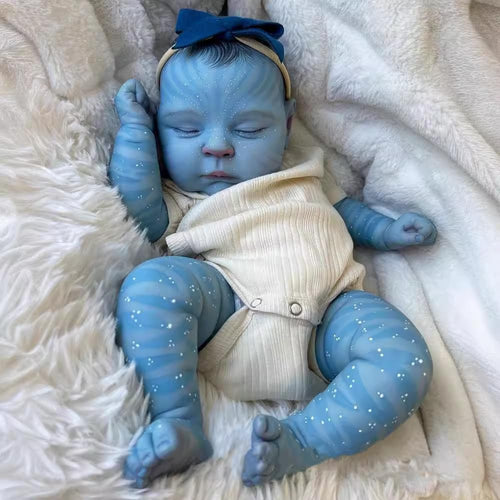 20 Inch Soft Body Vinyl Realistic Sleeping Newborn Baby Doll J61236