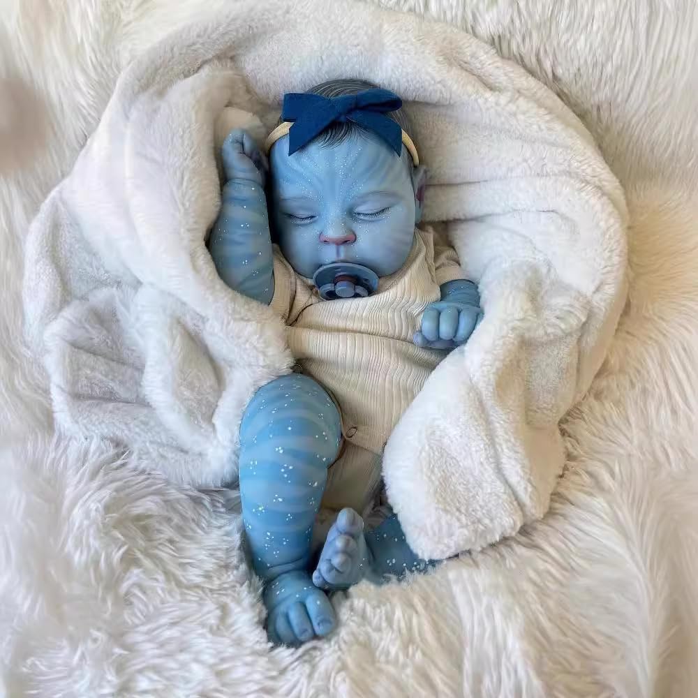 20 Inch Soft Body Vinyl Realistic Sleeping Newborn Baby Doll J61236