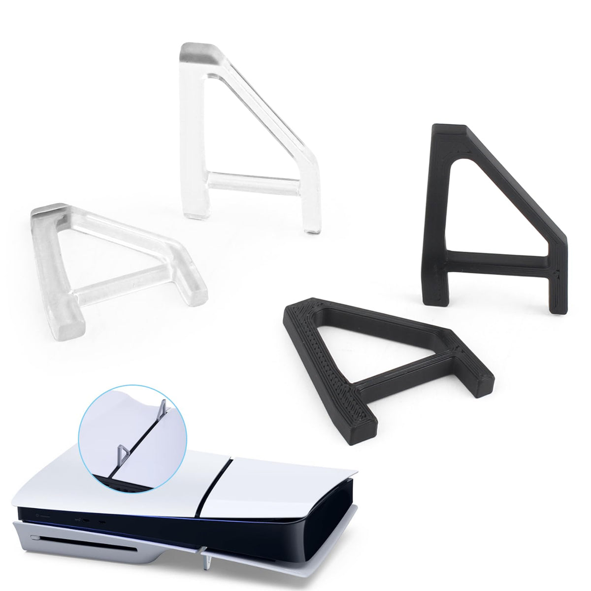 4Pcs Console Stand for PS5 Slim I12919