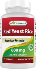 Red Yeast Rice 600 mg 120 Capsules H5551