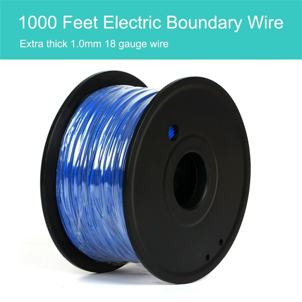 Electric Dog Fence, 984 Ft Wire, IP66 Waterproof Receiver Z760710