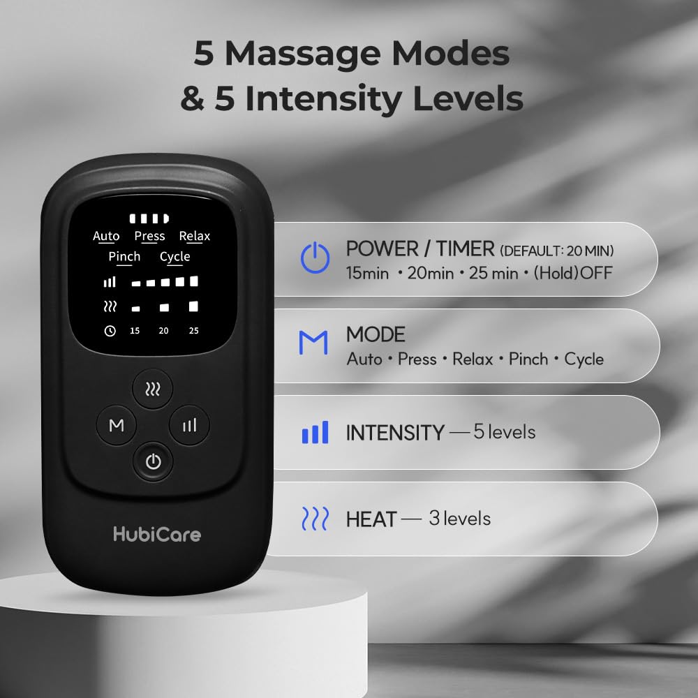 Cordless Full Leg Massager with Knee & Sole Heat G6929