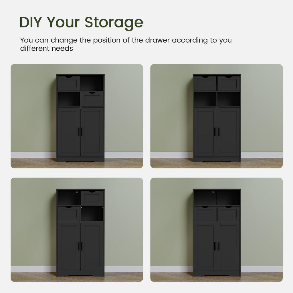 Bathroom Storage Cabinet with 2 Drawers B15974