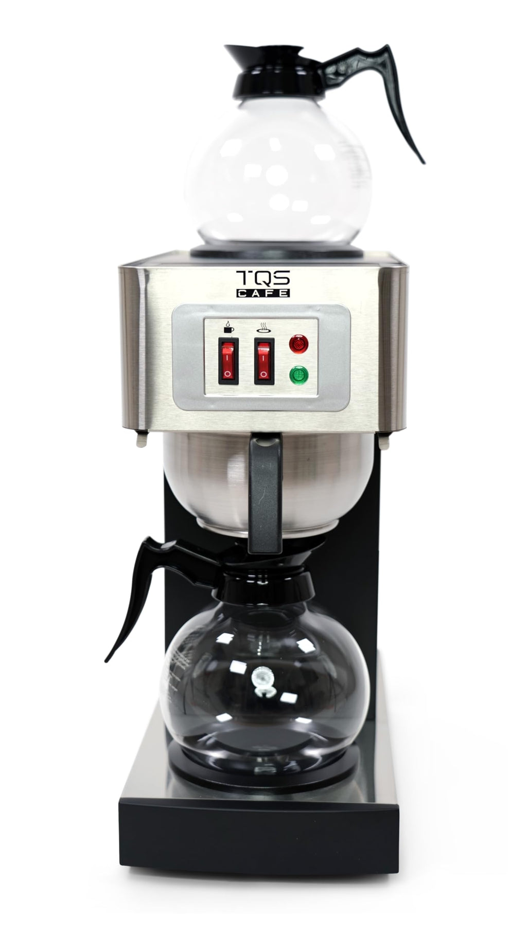 Commercial Coffee Maker, Double 12-Cup Stainless Steel A9767