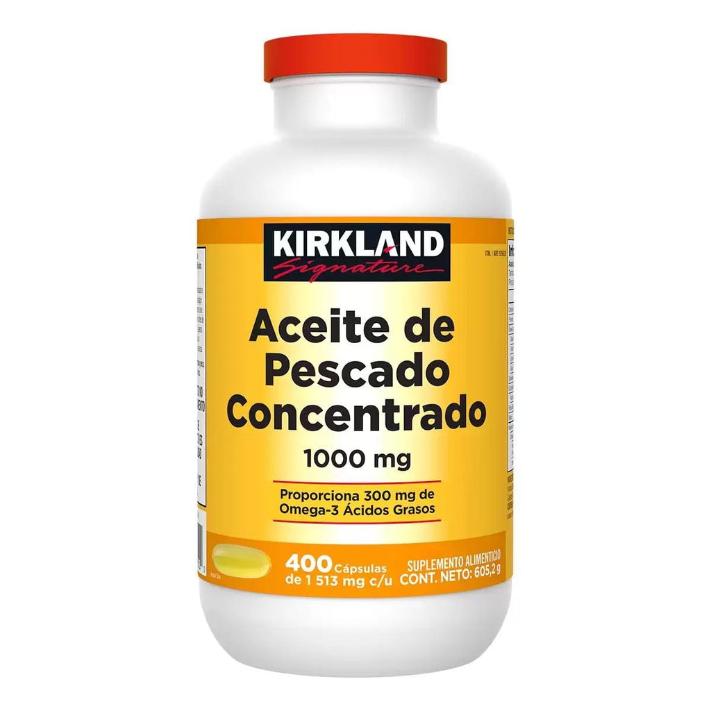 Fish Oil Concentrate 1000mg 400 Softgels A6953