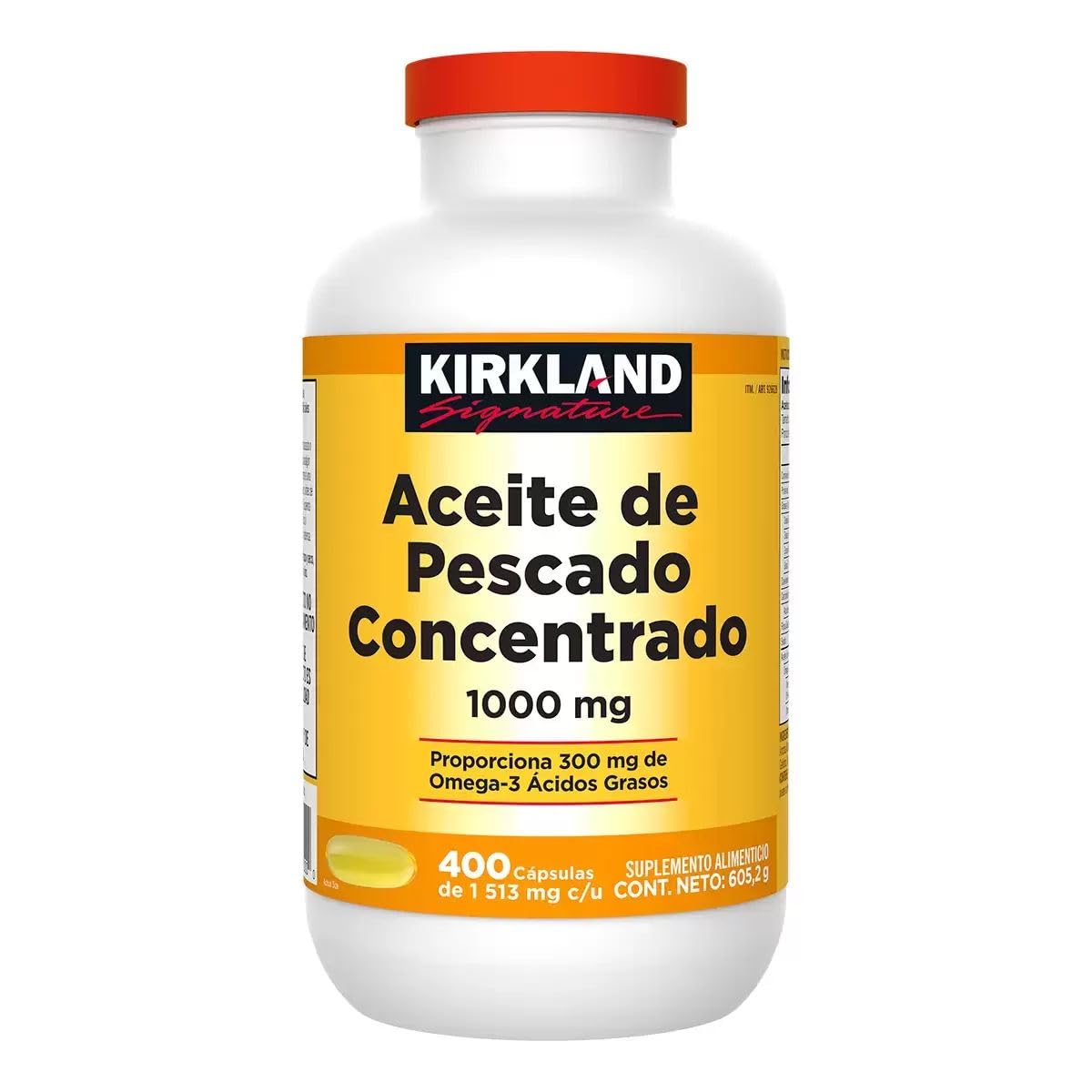 Fish Oil Concentrate 1000mg 400 Softgels A6953