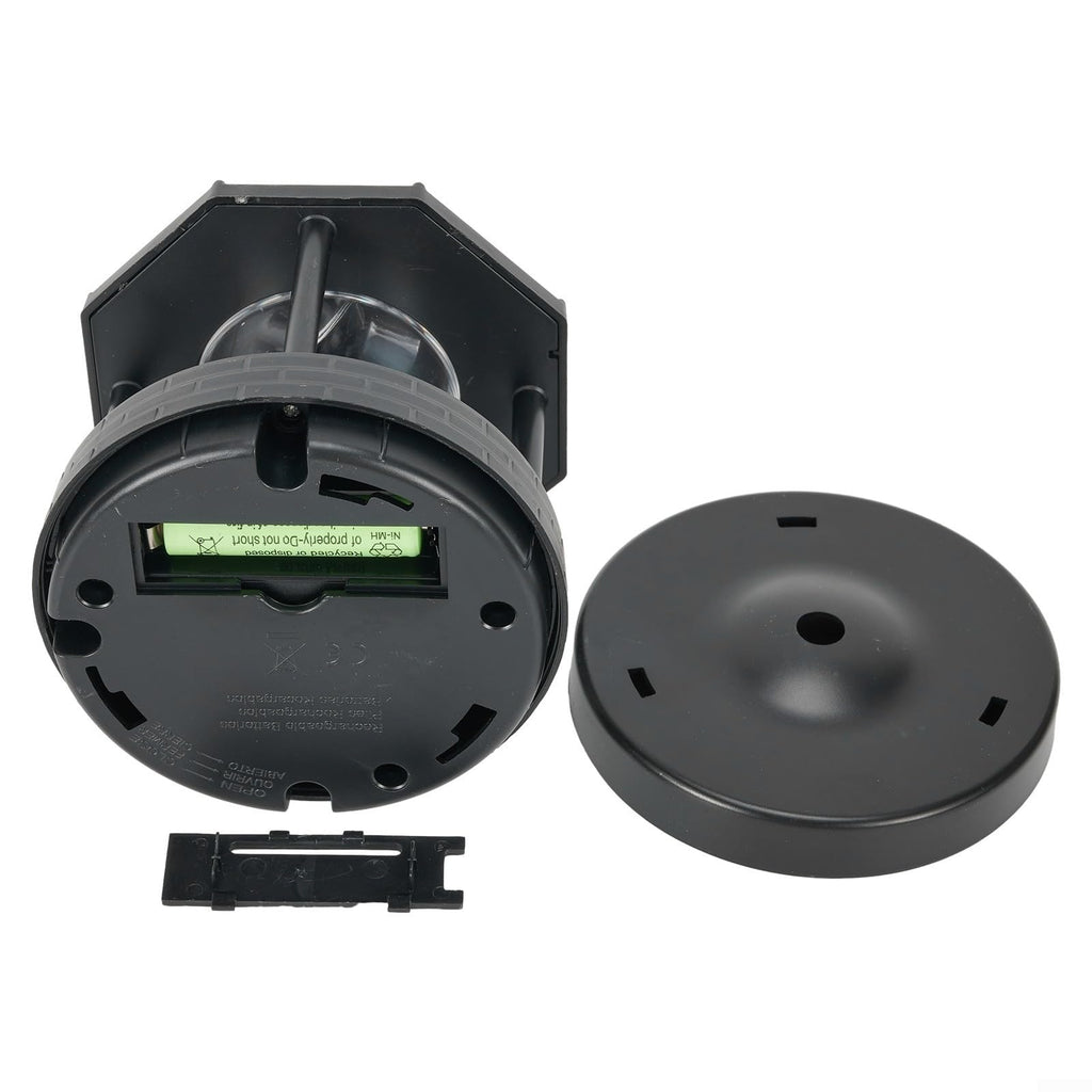 Black Solar Lighthouse Outdoor Light D731