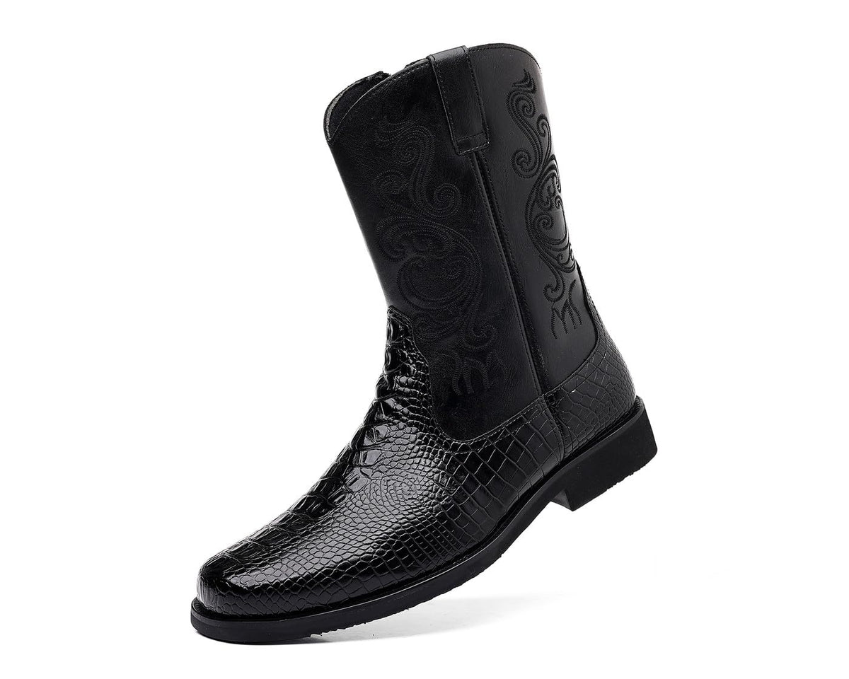 Crocodile Western Cowboy Boots X127