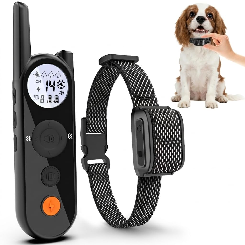 Wireless Dog Fence Up to 3500ft Waterproof Rechargeable Pet Containment System N889450