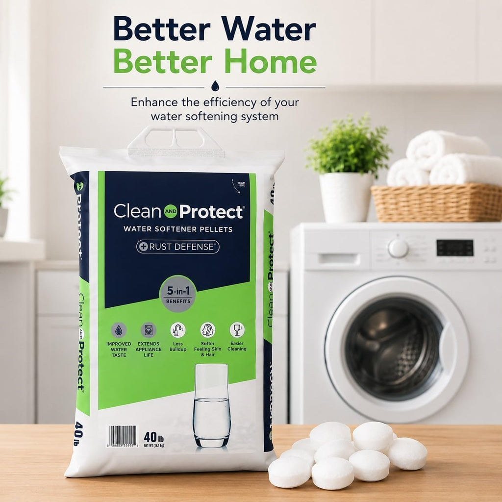 Water Softener Salt 40 lb Crystal H4498