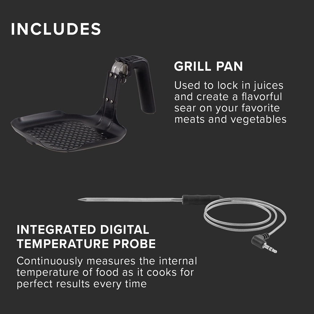 6-Quart Digital Air Fryer with Probe L79503