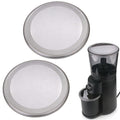 Container Lid for Conical Burr Coffee Grinder, 2 Transparent Gray B700