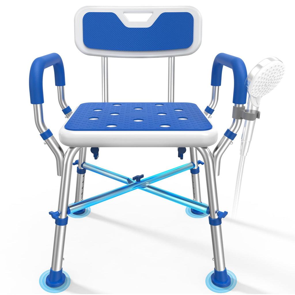 Shower Chair with Reinforced Crossing Bar H91415