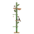 Cactus Floor-to-Ceiling 5-Tier Cat Tree with Hammock R89495