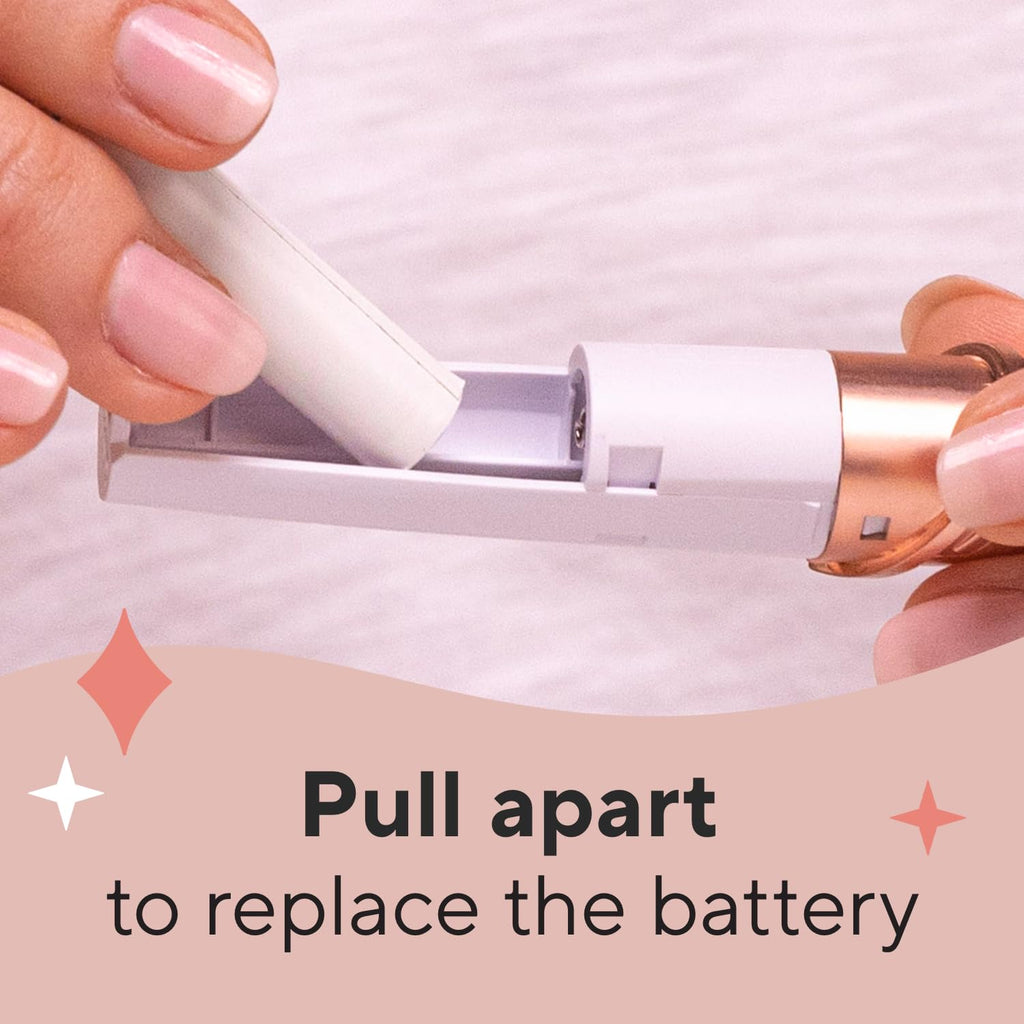 Electric Eyebrow Hair Remover with LED Light C9379