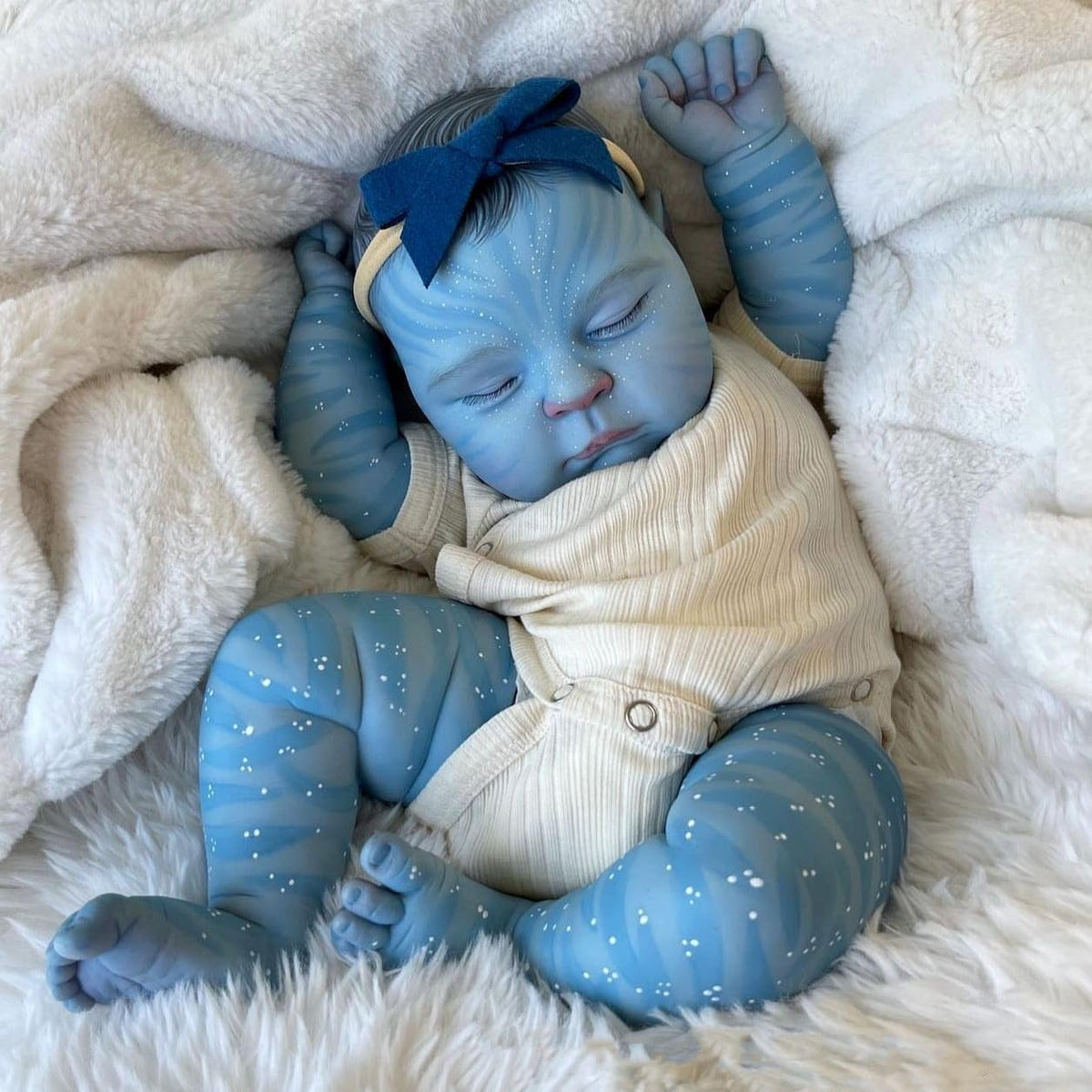 20 Inch Soft Body Vinyl Realistic Sleeping Newborn Baby Doll J61236