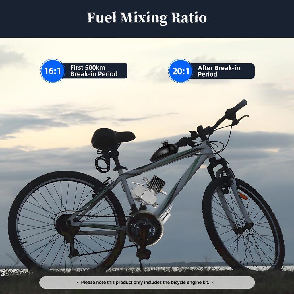 100CC 2 Stroke Bicycle Engine Kit with 36-Tooth Sprocket A6832