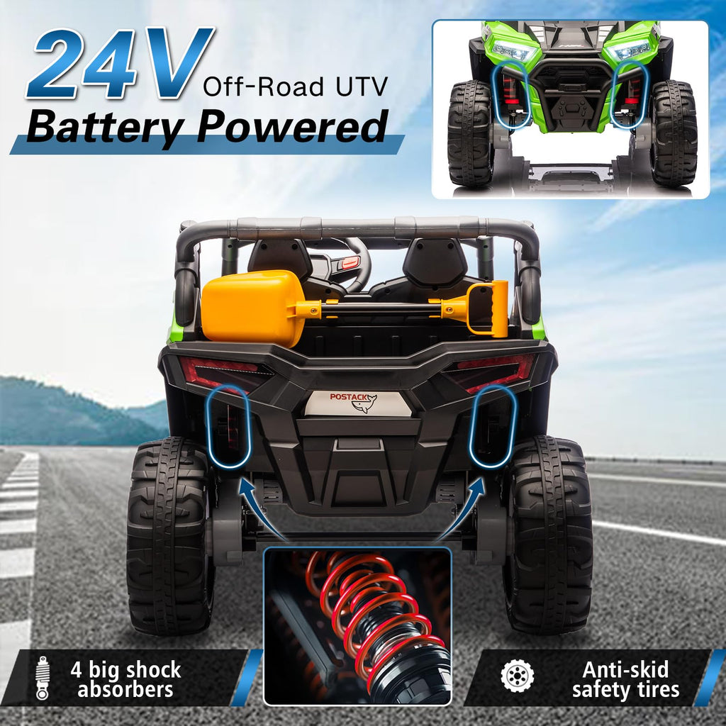 24V 2 Seaters Battery Powered Ride On Car C37565