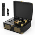 Black Portable CD Player with Speakers, Bluetooth, Remote Control, USB Playback G20280