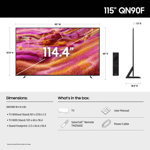 115" 4K Neo QLED Smart TV A355