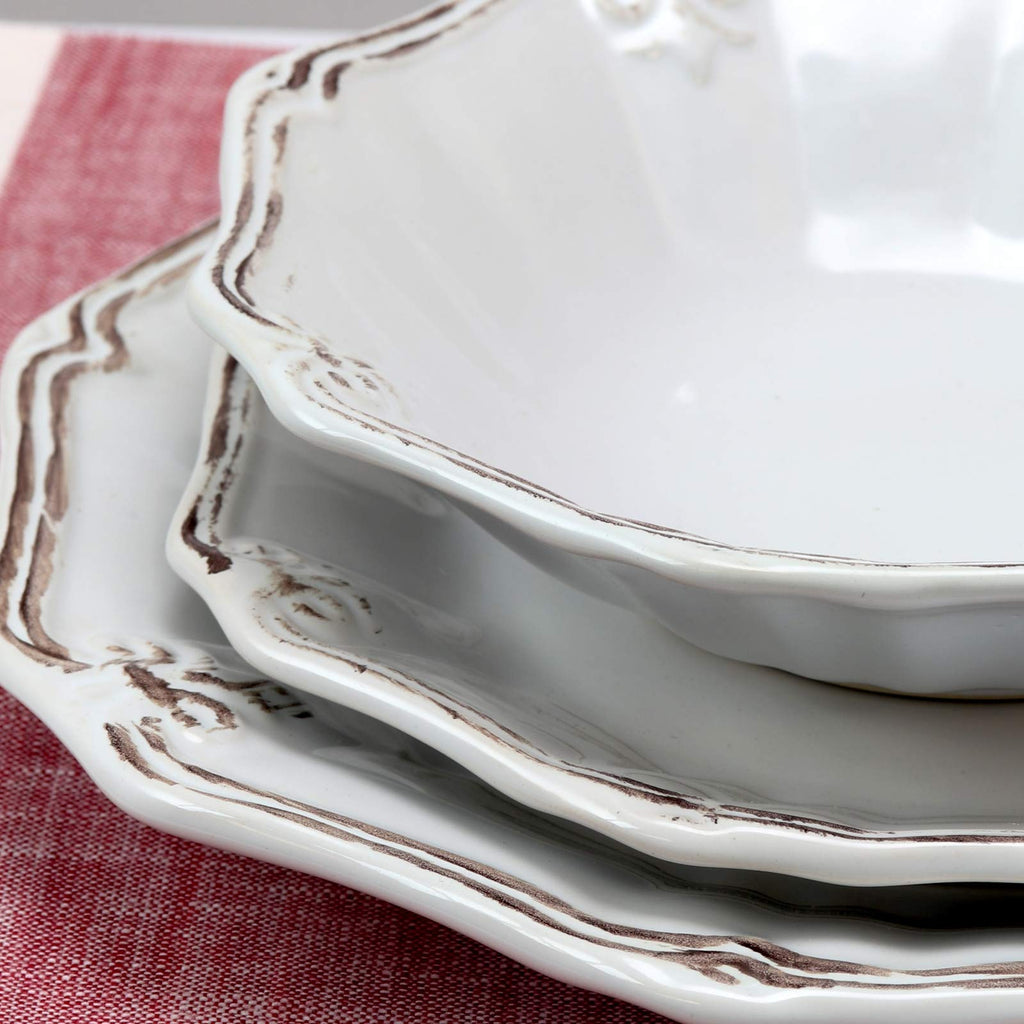 White 20-Piece Dinnerware Set Z218148
