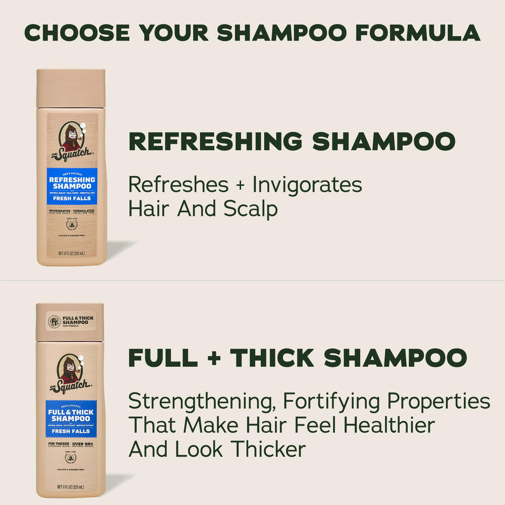 Natural Shampoo and Conditioner Set 11 fl oz 2-Pack V93983