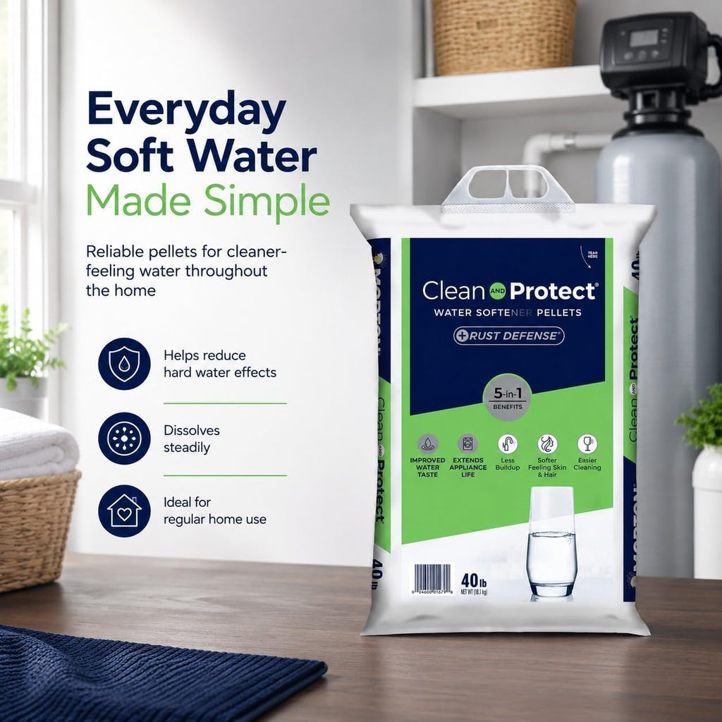 Water Softener Salt 40 lb Crystal H4498