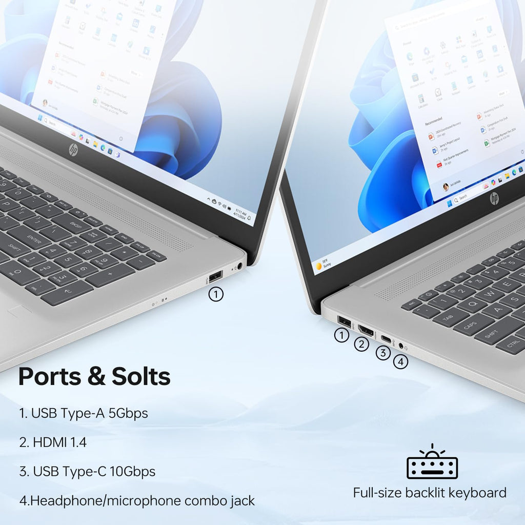 17.3" Touchscreen Laptop, Intel Core Ultra 5, 16GB DDR5 RAM, 1TB SSD B14639