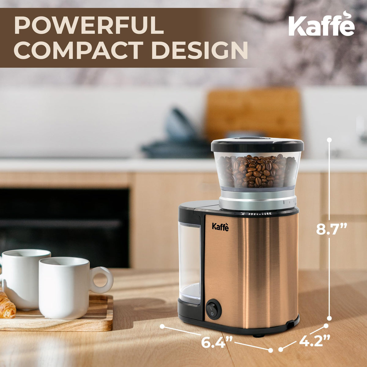 Electric Burr Coffee Grinder 5.5oz Adjustable S710