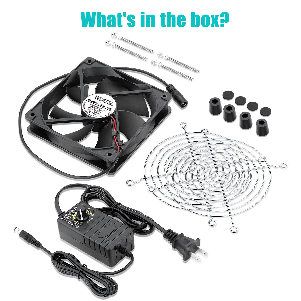 120mm x 25mm IP67 Waterproof Cooling Fan E737561
