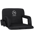 Folding Stadium Seat with Back Support and Armrests U17370