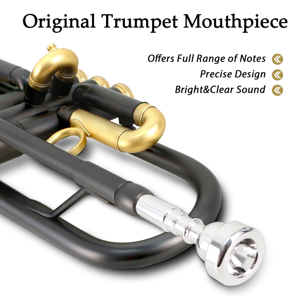 Bb Brass Trumpet Set with Case & 7C Mouthpiece W76256