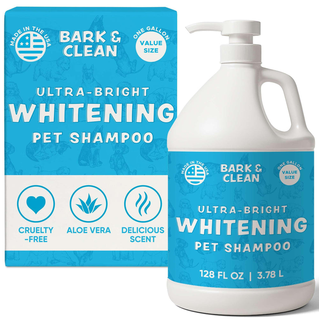 Whitening Dog Shampoo with Pump, 1 Gallon Aloe Coconut A4317