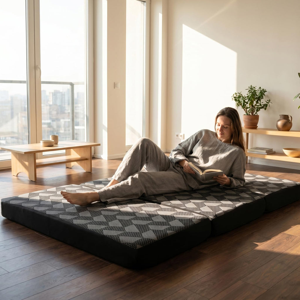 Memory Foam Tri Folding Mattress B856