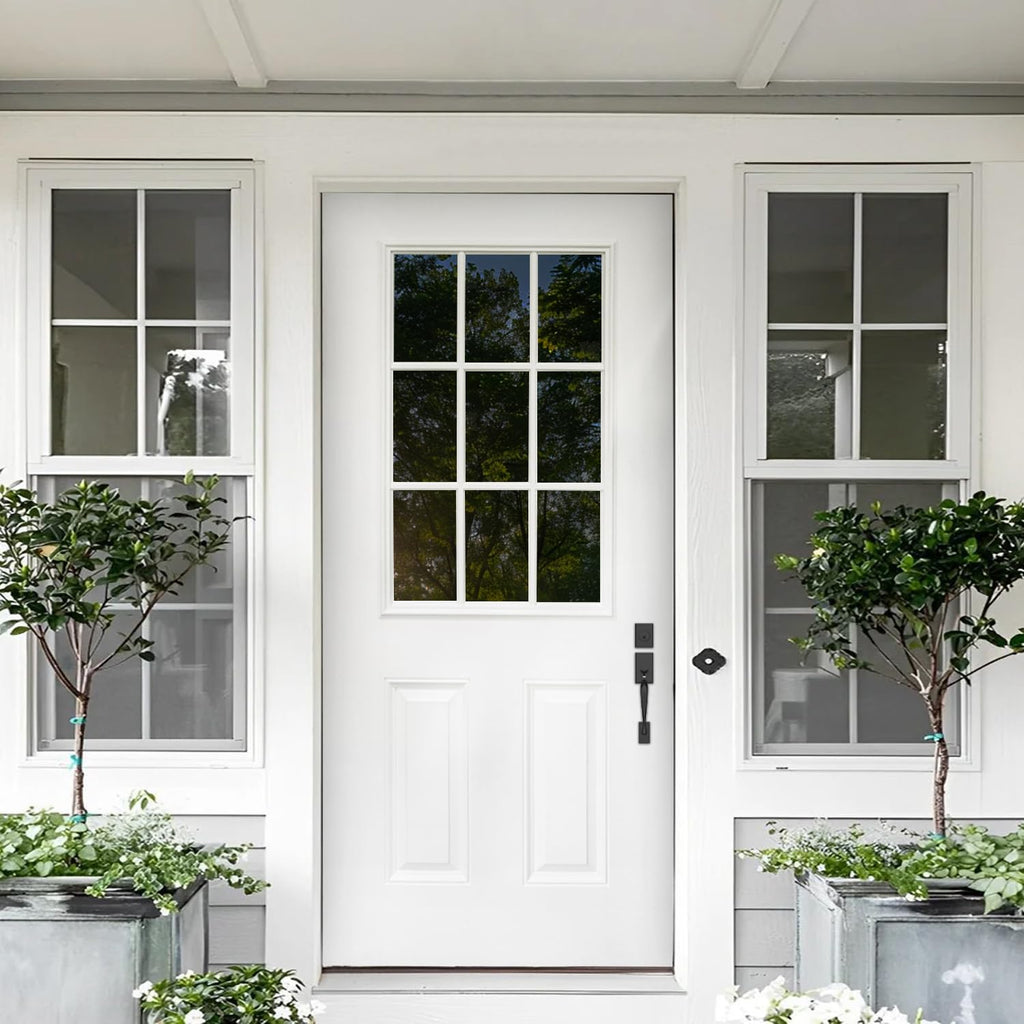 Fiberglass Exterior Door with Brickmould, 36'' x 80'' Front Entry Door S890030