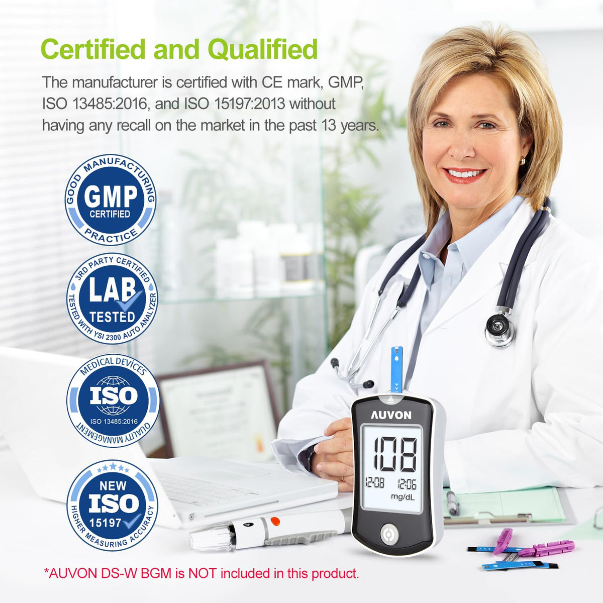 Blood Glucose Test Strips 100 Count T32404