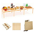 Wood Folding Picnic Table V1943