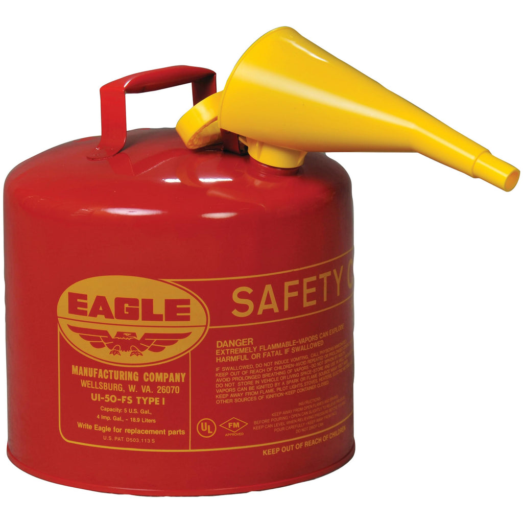 5 Gallon Type I Red Gas Can X329141