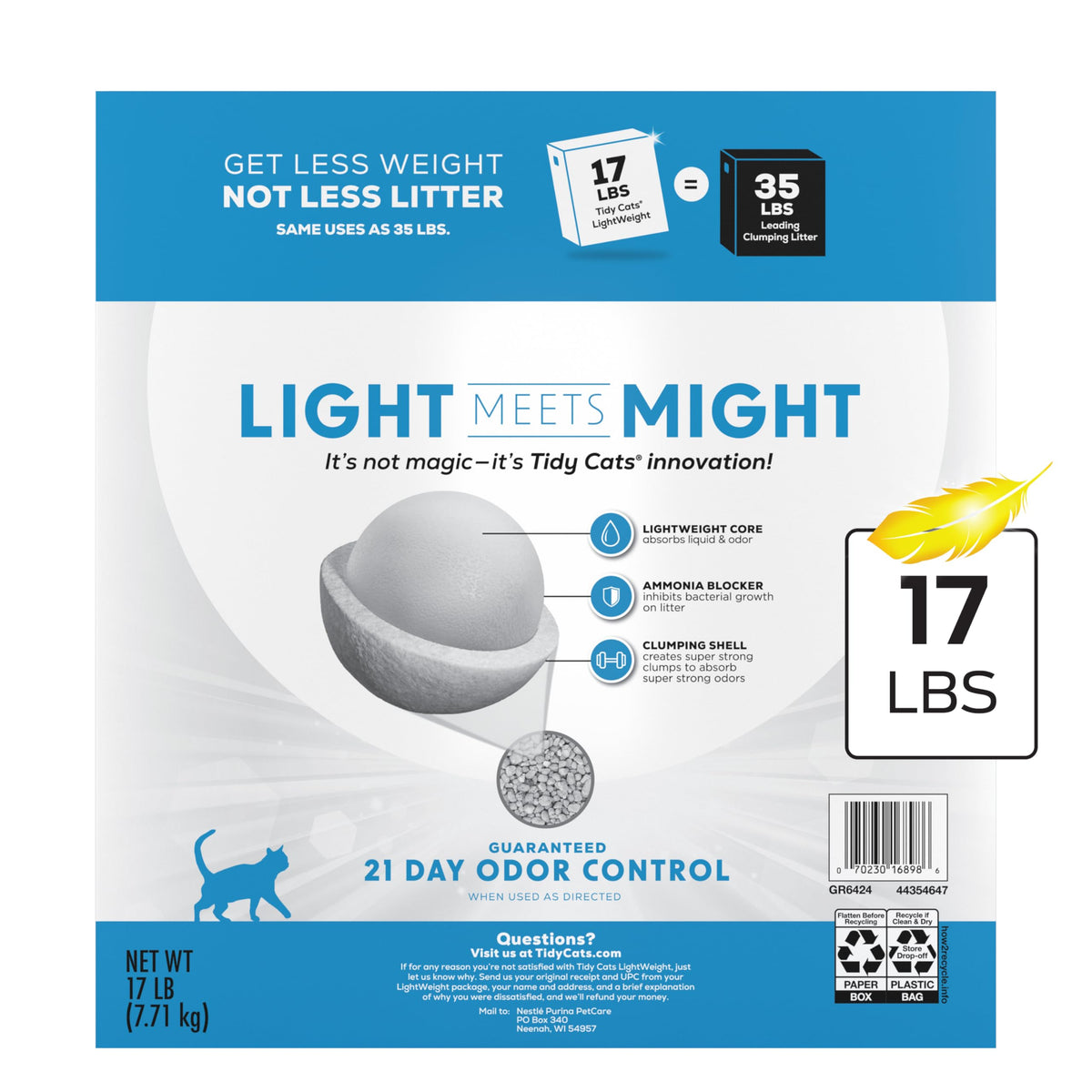 LightWeight Instant Action Cat Litter Q102718