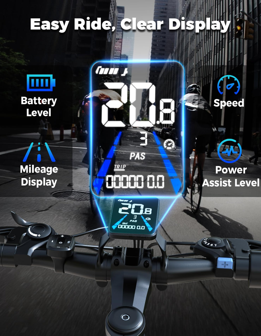 350W 7-Speed Electric Bike O1355