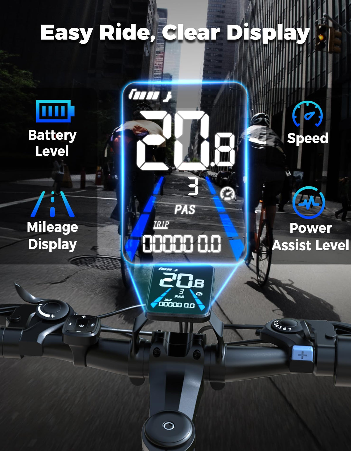 350W 7-Speed Electric Bike O1355